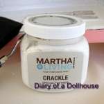 Martha Stewart Crackle Specialty Finish On My Dollhouse Walls