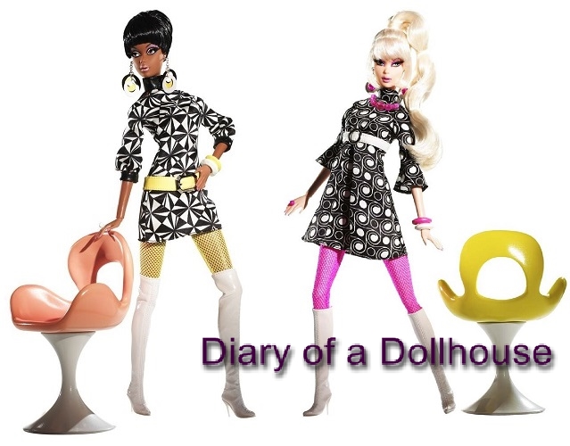  Barbie A Nod for Mod Gold Label Collector Doll : Toys