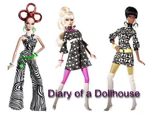  Barbie A Nod for Mod Gold Label Collector Doll : Toys