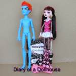 Wave 1 Draculaura and Naked Holt Hyde Pre-Owned Dolls
