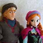 Disney Frozen Ana and Kristoff Dolls