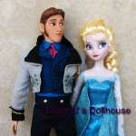 Disney Frozen Elsa and Hans Dolls