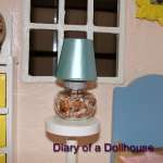 How I Made A Bedside Table Lamp Filled With Shells For My Playscale Dollhouse