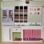 Semi-Handmade Dollhouse Kitchen Cabinets | Diary of a Dollhouse