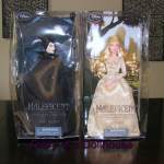 Maleficent and Aurora Disney Store Dolls