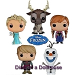 Funko POP Disney Frozen Set of 5 Figures – Anna, Elsa, Kristoff, Olaf And Sven