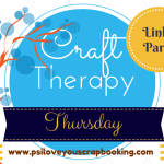 Diary of a Dollhouse Joined The Craft Therapy Thursday Linky Party